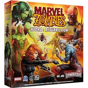 Asmodee Cmon Marvel Zombies Expansion: Hydra Resurrection Un Jeu Zombicide Board Games Miniatures Games Cooperative Games Ages 14+ French Version Asmodee Cmon Marvel Zombies Expansion: Hydra Resurrection Un Jeu Zombicide Board Games Miniatures Games Cooperative Games Ages 14+ French Version