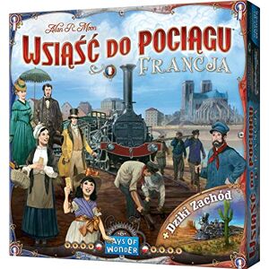 Days of Wonder Rebel, Board Game, Ride Into the Train: Map 6 Collection France and the Wild West, Accessory Days of Wonder Rebel, Board Game, Ride Into the Train: Map 6 Collection France and the Wild West, Accessory