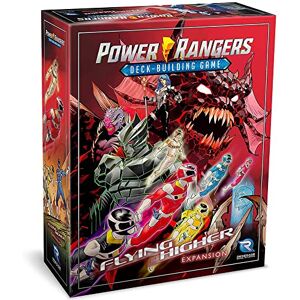 Renegade Game Studios Power Rangers Deck-Building Game Flying Higher Expansion Strategic Card Game Expansion with Hero and Villain Control 2-4 Players 30-70 Minutes Renegade Game Studios Power Rangers Deck-Building Game Flying Higher Expansion Strategic Card Game Expansion with Hero and Villain Control 2-4 Players 30-70 Minutes