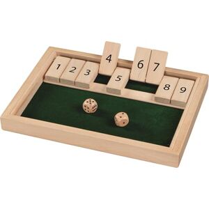 Goki Toys Pure Wooden Shut the Box Game Goki Toys Pure Wooden Shut the Box Game