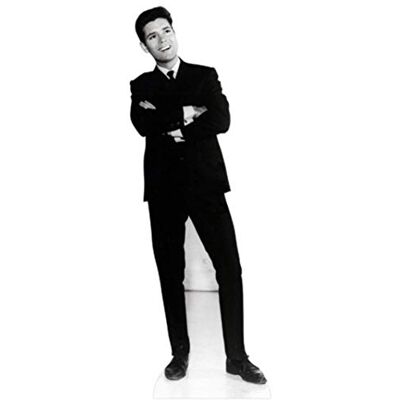 Cliff Richard Life-Size Cardboard Figure - Black and White Cliff Richard Life-Size Cardboard Figure - Black and White