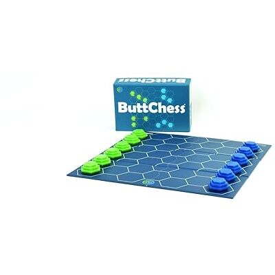Ralbru ButtChess A colourful twist on draughts for 2 players, Ages 6+ Ralbru ButtChess A colourful twist on draughts for 2 players, Ages 6+