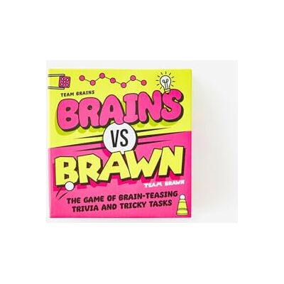 Gift Republic Brains vs Brawn Action Game The Ultimate Party Showdown for Friends & Family, Combines Mental Challenges with Physical Tasks Fun Party Game, Pink Gift Republic Brains vs Brawn Action Game The Ultimate Party Showdown for Friends & Family, Combines Mental Challenges with Physical Tasks Fun Party Game, Pink