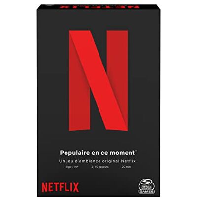 Spin Master Games Netflix Humour 6064910 Board Game from the Film Amusantes-en Family or Children from 14 Years Spin Master Games Netflix Humour 6064910 Board Game from the Film Amusantes-en Family or Children from 14 Years