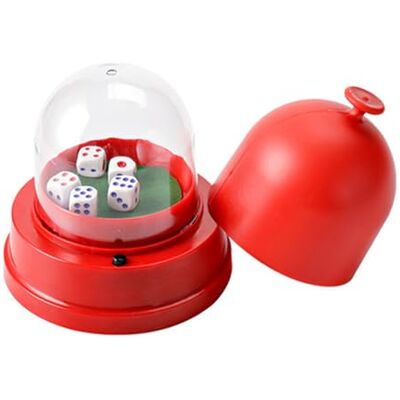 Avejjbaey dice cup, dice tray, automatic dice roller cup with 5 dice and cover, electronic dice roller cup, party auto roller Avejjbaey dice cup, dice tray, automatic dice roller cup with 5 dice and cover, electronic dice roller cup, party auto roller