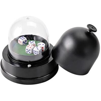 NEXAVKPR Electric Dices Cup with 5 Dices & Cover Box Games Automatic Dices Cup Electronic Roller Party KTV Pub Cover Set NEXAVKPR Electric Dices Cup with 5 Dices & Cover Box Games Automatic Dices Cup Electronic Roller Party KTV Pub Cover Set