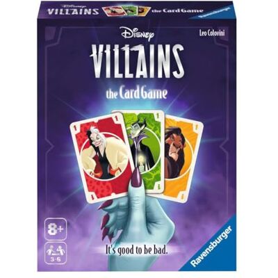 Ravensburger Ravenburger Disney Villains, Family Card Game, 8+ Years Ravensburger Ravenburger Disney Villains, Family Card Game, 8+ Years