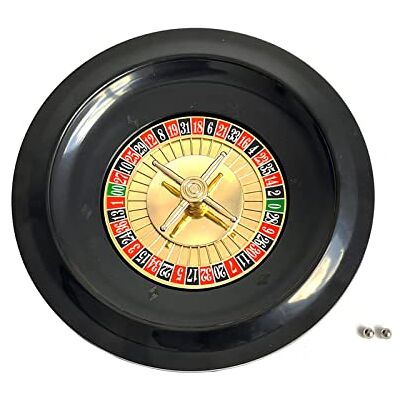 SEETOOOGAMES 10 Inches Roulette Wheel SEETOOOGAMES 10 Inches Roulette Wheel