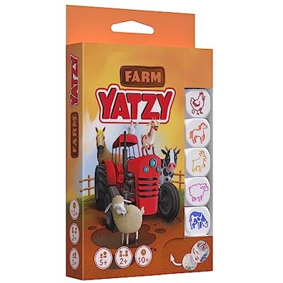 SmartGames Farm Yatzy, Multiplayer Dice Game, Ages 5+ SmartGames Farm Yatzy, Multiplayer Dice Game, Ages 5+