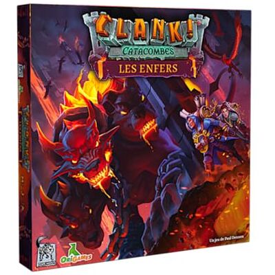 Buzzy Games Clank! Catacombs The Underworld 2nd Expansion Deck-Building Origames VF Explore the Underworld, take on the 3-headed Cerberus and the Harpies in this fantasy expansion for 2-4 players aged 14 and Buzzy Games Clank! Catacombs The Underworld 2nd Expansion Deck-Building Origames VF Explore the Underworld, take on the 3-headed Cerberus and the Harpies in this fantasy expansion for 2-4 players aged 14 and