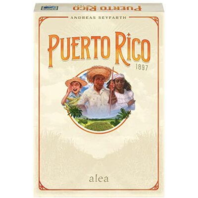 Ravensburger Alea Puerto Rico 1987, Board Game for the Whole Family, 2-5 Players, Gift Idea for Adults and Children 12+ Years, Italian Edition Ravensburger Alea Puerto Rico 1987, Board Game for the Whole Family, 2-5 Players, Gift Idea for Adults and Children 12+ Years, Italian Edition
