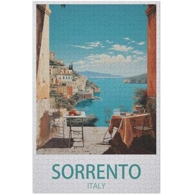 XJUfW Classic Jigsaw Puzzles 1000 Pieces, Sorrento Italy ,Adults 1000 Piece Jigsaw Puzzle- Christmas,70x50,paper puzzle,AA-1436 XJUfW Classic Jigsaw Puzzles 1000 Pieces, Sorrento Italy ,Adults 1000 Piece Jigsaw Puzzle- Christmas,70x50,paper puzzle,AA-1436