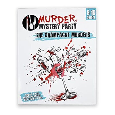 University Games 08439 Champagne Murder Mystery Dinner Party Game University Games 08439 Champagne Murder Mystery Dinner Party Game