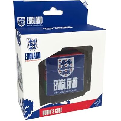 University Games Official England Football Team Rubik's Cube, Three Lions Logo, Ages 7+ University Games Official England Football Team Rubik's Cube, Three Lions Logo, Ages 7+