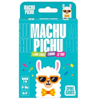 SPIKE GAMES Machu Pichu Family Card Game for Kids & Adults Speed & Observation Board Game Fun, Fast & Easy Party Game Travel Pocket Game 2–10 Players Ages 8+ SPIKE GAMES Machu Pichu Family Card Game for Kids & Adults Speed & Observation Board Game Fun, Fast & Easy Party Game Travel Pocket Game 2–10 Players Ages 8+
