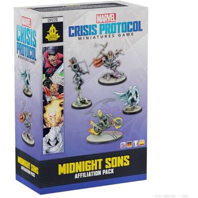 Atomic Mass Games Marvel Crisis Protocol Midnight Sons Affiliation Pack - Board Game Expansion Atomic Mass Games Marvel Crisis Protocol Midnight Sons Affiliation Pack - Board Game Expansion