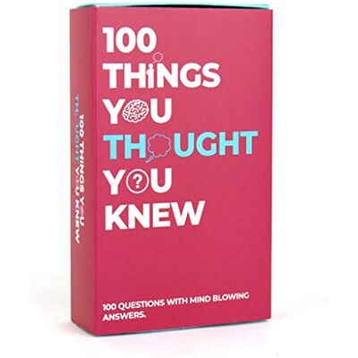 Gift Republic Things You Thought You Knew Trivia Game Gift Republic Things You Thought You Knew Trivia Game