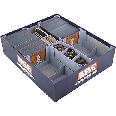 Feldherr Organizer compatible with Marvel Champions: The Card Game core game box Feldherr Organizer compatible with Marvel Champions: The Card Game core game box