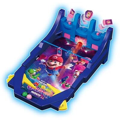 EPOCH Games THE SUPER MARIO GALAXY MOVIE Battle Pinball Galaxy Party Game 7629 EPOCH Games THE SUPER MARIO GALAXY MOVIE Battle Pinball Galaxy Party Game 7629