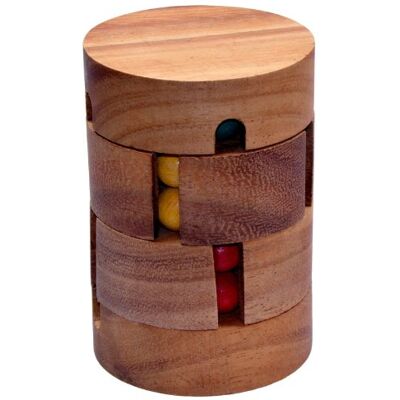 LOGOPLAY Revolve rotating puzzle ball thinking patienc- logic game made of wood LOGOPLAY Revolve rotating puzzle ball thinking patienc- logic game made of wood