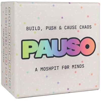 PAUSO : Abstract Strategy Card Game for Adults & Teens Push & Take Over the Board 2-6 Players 5-30 Minutes Pocket Size Founders Edition PAUSO : Abstract Strategy Card Game for Adults & Teens Push & Take Over the Board 2-6 Players 5-30 Minutes Pocket Size Founders Edition