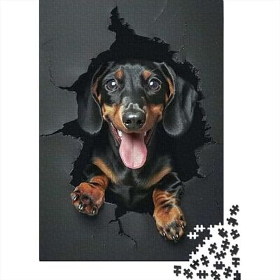TBDUEPS 70x50cm/1000pcs, Classic Jigsaw Puzzle, 1000 Pieces, Dachshund Dog_5 For rainy days and slower weekends: Adult jigsaw puzzle with 1000 pieces works for solo puzzling or shared time. TBDUEPS 70x50cm/1000pcs, Classic Jigsaw Puzzle, 1000 Pieces, Dachshund Dog_5 For rainy days and slower weekends: Adult jigsaw puzzle with 1000 pieces works for solo puzzling or shared time.