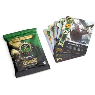 No Loading Games Gwent: 10 Legendary Ballad Scoia'Tael Collectible Card Game, 10-Card Booster Pack No Loading Games Gwent: 10 Legendary Ballad Scoia'Tael Collectible Card Game, 10-Card Booster Pack