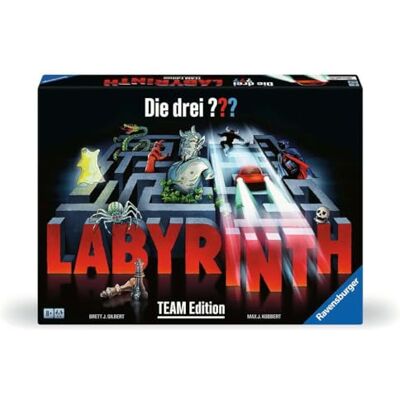 Ravensburger 22685 Die Drei ??? Labyrinth Team Edition The Cooperative Version of the Classic Game for 2-4 People from 8 Years with Justus Jonas, Peter Shaw and Bob Andrews Ravensburger 22685 Die Drei ??? Labyrinth Team Edition The Cooperative Version of the Classic Game for 2-4 People from 8 Years with Justus Jonas, Peter Shaw and Bob Andrews