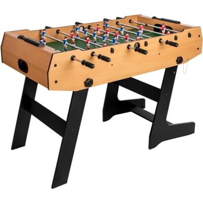 HLC 4FT Table Football Folding Football Table,Foosball Soccer Game Indoor Recreational Games for Kids, Family HLC 4FT Table Football Folding Football Table,Foosball Soccer Game Indoor Recreational Games for Kids, Family