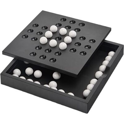 yabaikekeji Unique Strategic Checkers Board Game Puzzle Toy Funny Single Player Board Game Travel Solitaires Table yabaikekeji Unique Strategic Checkers Board Game Puzzle Toy Funny Single Player Board Game Travel Solitaires Table