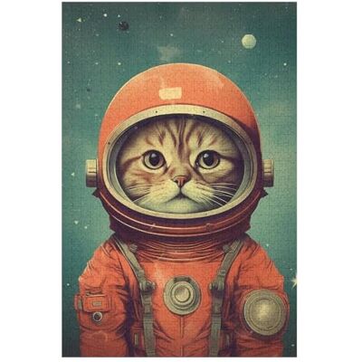LMYmoney Adult Classic Jigsaw Puzzle, Cat Astronaut, 1000 PCS Jigsaw Puzzle – border-first or section-first building options at home. LMYmoney Adult Classic Jigsaw Puzzle, Cat Astronaut, 1000 PCS Jigsaw Puzzle – border-first or section-first building options at home.