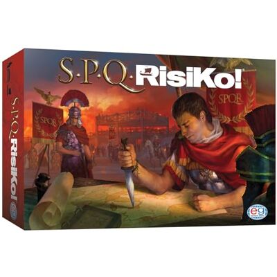Spin Master Games SPQRisiKo table. The most played strategy game in Italy, set in the ancient Roman Empire, from 8 years old, SPQR, Multicoloured, 6053992 Spin Master Games SPQRisiKo table. The most played strategy game in Italy, set in the ancient Roman Empire, from 8 years old, SPQR, Multicoloured, 6053992