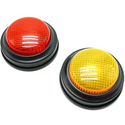 Shenzhen Xingmei Medical Technology Co., Ltd Gelabur 2-Pack Buzzers for Trivia Games, Answer Buzzers for Classroom, Family Feud Jeopardy Buzzer, Game Buzzers with Lights and Sound for Classroom Shenzhen Xingmei Medical Technology Co., Ltd Gelabur 2-Pack Buzzers for Trivia Games, Answer Buzzers for Classroom, Family Feud Jeopardy Buzzer, Game Buzzers with Lights and Sound for Classroom