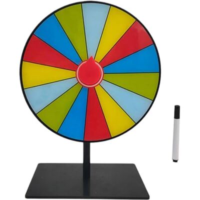 KACCDE Tabletop Prize Turntable Fortunes Wheel Spinnings Game Draws Roulette Wheel Erasable Reusable Fortunes Wheel KACCDE Tabletop Prize Turntable Fortunes Wheel Spinnings Game Draws Roulette Wheel Erasable Reusable Fortunes Wheel