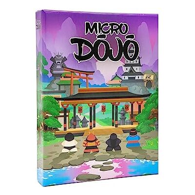 Generic Micro Dojo Tactically Move meeples in a Cerebral and Variable Game for 2 Players That fits in Your Pocket (Age 14+) Generic Micro Dojo Tactically Move meeples in a Cerebral and Variable Game for 2 Players That fits in Your Pocket (Age 14+)