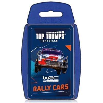 Winning Moves Top Trumps WRC Rally Cars – Rally Card Game for Kids & Adults Motorsport & Racing Game Fun Travel Gift 30 Iconic Rally Cars to Collect & Compare Winning Moves Top Trumps WRC Rally Cars – Rally Card Game for Kids & Adults Motorsport & Racing Game Fun Travel Gift 30 Iconic Rally Cars to Collect & Compare