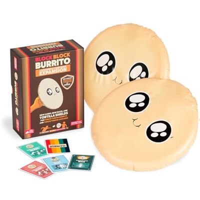 Exploding Kittens Presents Block Block Burrito Expansion to Throw Throw Burrito & Throw Throw Avocado Card Games for Adults, Kids & Teens, A Dodgeball Card Game Expansion Ages 7 and Up Exploding Kittens Presents Block Block Burrito Expansion to Throw Throw Burrito & Throw Throw Avocado Card Games for Adults, Kids & Teens, A Dodgeball Card Game Expansion Ages 7 and Up