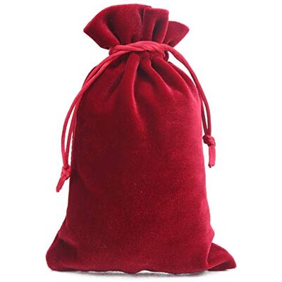 Weiyiroty Velvet Tarot Bag Tarot Card Bag & Dice Bag, Lanyard for Playing Cards, Tarot Game Rider Waite Cards Oracle Bijoux, Burgundy, Modern Weiyiroty Velvet Tarot Bag Tarot Card Bag & Dice Bag, Lanyard for Playing Cards, Tarot Game Rider Waite Cards Oracle Bijoux, Burgundy, Modern