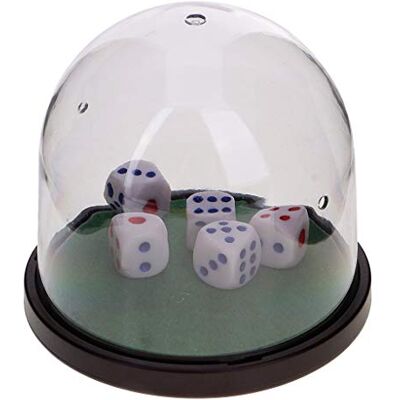 Inzopo Dice Roller Cup Domes Hand Shaking Dice Cup Shaker For Party Guess Game Play Inzopo Dice Roller Cup Domes Hand Shaking Dice Cup Shaker For Party Guess Game Play