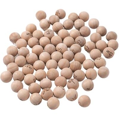 Woedpez 75Pcs Reusable Engraved Bingo Game Ball Wooden Numbered Balls For Raffle Games Party Decorations Easy To Use Numbered Bingo Balls Woedpez 75Pcs Reusable Engraved Bingo Game Ball Wooden Numbered Balls For Raffle Games Party Decorations Easy To Use Numbered Bingo Balls