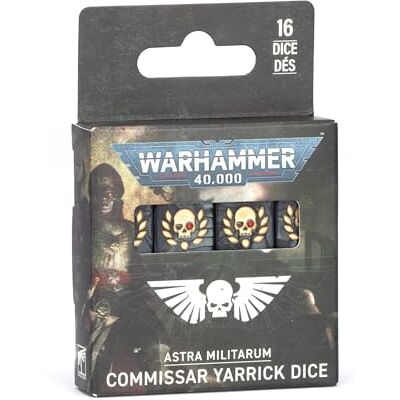 Games Workshop Astra Militarum: Commissar Yarrick Dice Games Workshop Astra Militarum: Commissar Yarrick Dice