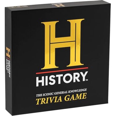 DYCE HISTORY Channel Trivia Game – 2000+ General Knowledge Questions Official HISTORY Channel Trivia Card Game & Party Game for Adults, Families & Board Game Night – Great Gift for Dad & History Buffs DYCE HISTORY Channel Trivia Game – 2000+ General Knowledge Questions Official HISTORY Channel Trivia Card Game & Party Game for Adults, Families & Board Game Night – Great Gift for Dad & History Buffs