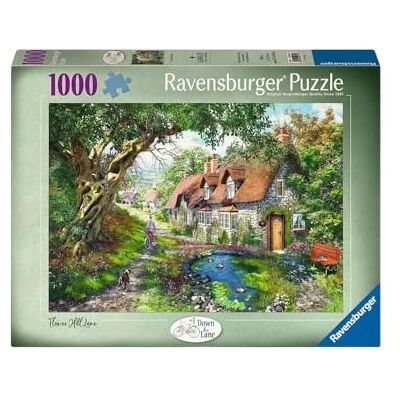 Ravensburger Down the Lane No.1 Flower Hill Lane 1000 Piece Jigsaw Puzzles for Adults and Kids Age 12 Years Up Ravensburger Down the Lane No.1 Flower Hill Lane 1000 Piece Jigsaw Puzzles for Adults and Kids Age 12 Years Up