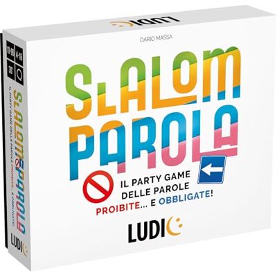 Ludic Slalom The Word Game of Forbidden and Forbidden Words It57304 Family Society Game for 4-16 Players Made in Italy Ludic Slalom The Word Game of Forbidden and Forbidden Words It57304 Family Society Game for 4-16 Players Made in Italy