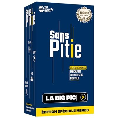 Sans Pitié Games La Big Pic Memes Special Edition by Blanc Manger Coco et Juduku Party Game Sans Pitié Games La Big Pic Memes Special Edition by Blanc Manger Coco et Juduku Party Game