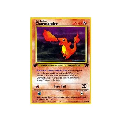 Pokémon Pokemon Charmander (50) Team Rocket Pokémon Pokemon Charmander (50) Team Rocket