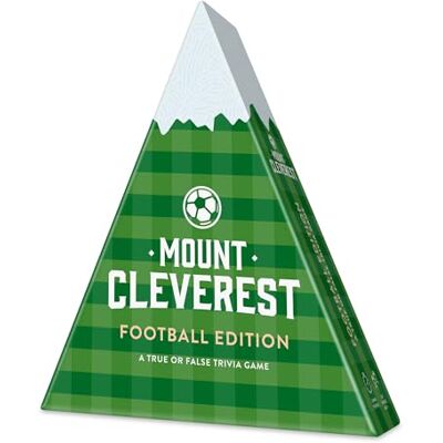 Mount Cleverest ® Football Edition True or False Trivia Game Fun Family Card Game for Adults & Kids Party Games for Kids Birthday Travel Games Gift for Boys and Girls Stocking Filler Mount Cleverest ® Football Edition True or False Trivia Game Fun Family Card Game for Adults & Kids Party Games for Kids Birthday Travel Games Gift for Boys and Girls Stocking Filler