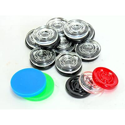 StonKraft Acrylic Carrom Coin Carrom Board Coins Pieces Board Games StonKraft Acrylic Carrom Coin Carrom Board Coins Pieces Board Games