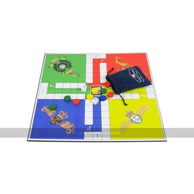 Masters Traditional Games Quad Fold Wooden Uckers Game (Edition: Royal Navy) Masters Traditional Games Quad Fold Wooden Uckers Game (Edition: Royal Navy)