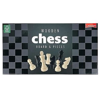 University Games Lagoon Wooden Chess game University Games Lagoon Wooden Chess game